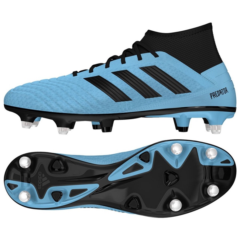 Adidas Predator 19.3 Sg M EF8033 football boots blue blue Adidas Predator 19.3 Sg M EF8033 football boots blue blue