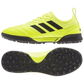Adidas Copa 19.1 Tf M F35511 football boots yellow yellow