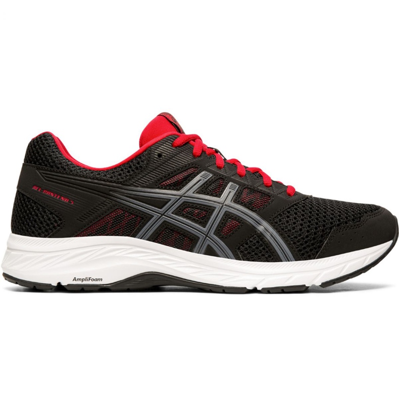 Asics Gel Contend 5 M 1011A256 005 black red shoes