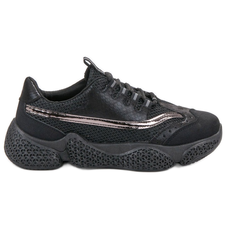 SHELOVET Fashionable Sports Shoes black SHELOVET Fashionable Sports Shoes black