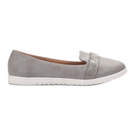 Queentina Lords with crystals grey