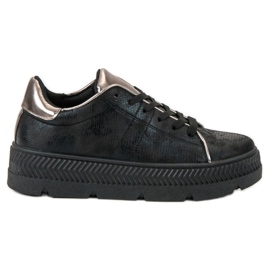 Bestelle Sports Shoes On The Platform black Bestelle Sports Shoes On The Platform black