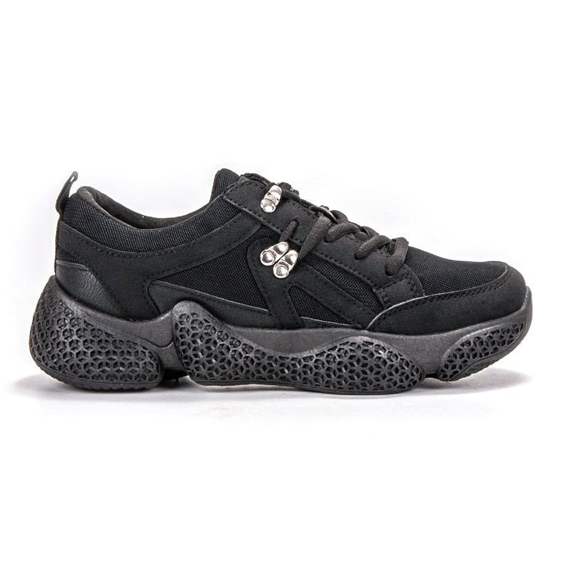 SHELOVET Black Sneakers