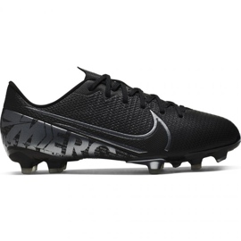 Nike Mercurial Vapor 13 Academy FG / MG Jr AT8123 001 soccer shoes black Nike Mercurial Vapor 13 Academy FG / MG Jr AT8123 001 soccer shoes black