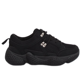 Black G-222 Black sports shoes
