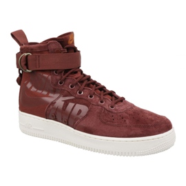 Nike Air Force 1 Sf Mid M 917753-202 shoe red