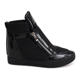 Wedge Sneakers TL020-1 Black
