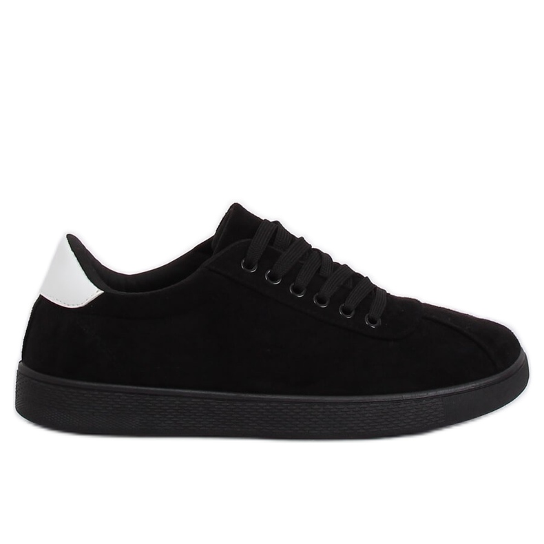 Black women's sneakers LX-9857 Black