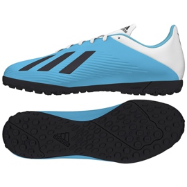 Adidas X 19.4 Tf M F35345 blue shoes Adidas X 19.4 Tf M F35345 blue shoes