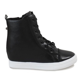 Black classic wedge sneakers DD476-1