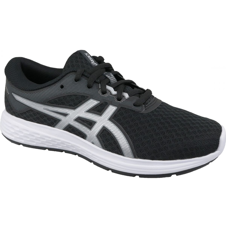 Running shoes Asics Patriot 11 Gs Jr 1014A070-002 black
