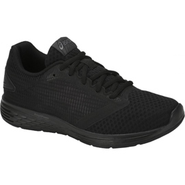 Running shoes Asics Patriot 10 Gs Jr 1014A027-002 black