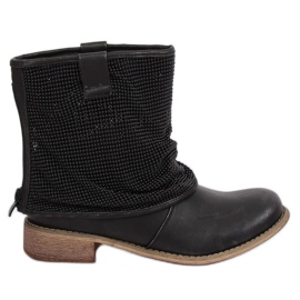 Military black boots 91E-18 Black