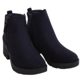 NC832 Navy blue Jodhpur boots