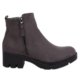 Gray Jodhpur boots NC832 Gray grey Gray Jodhpur boots NC832 Gray grey