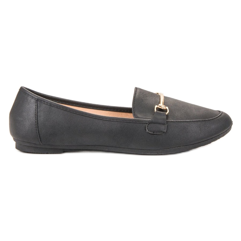 SHELOVET Eco Leather Loafers black SHELOVET Eco Leather Loafers black