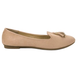 Queentina Lords with fringes brown
