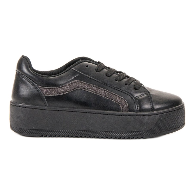 SHELOVET Sports Shoes On The Platform black SHELOVET Sports Shoes On The Platform black