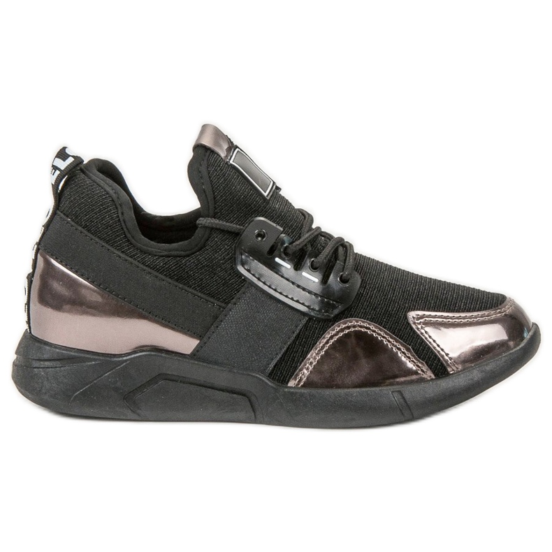 SHELOVET Slip-on Sneakers black copper
