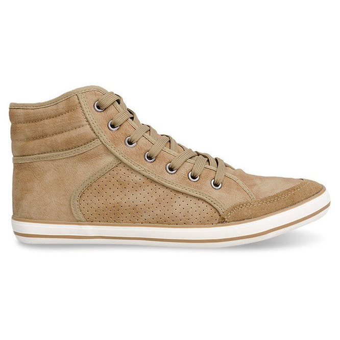 501 Camel High-top Boxer Sneakers brown