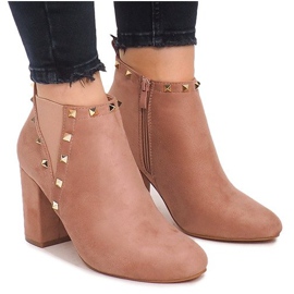 Boots On a post F3626 Pink