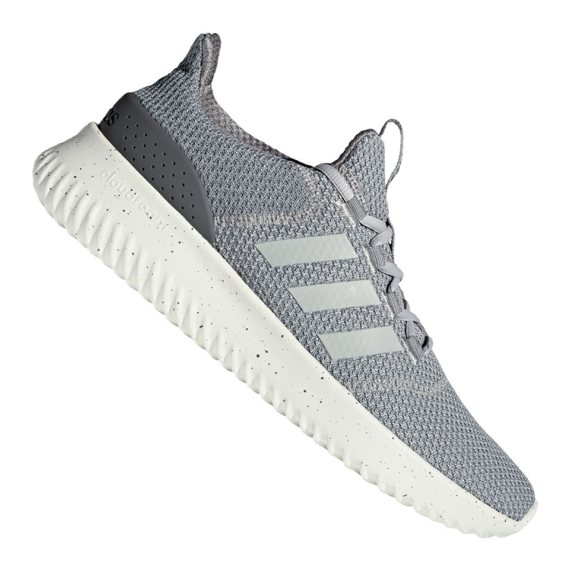 adidas cloudfoam trainers grey