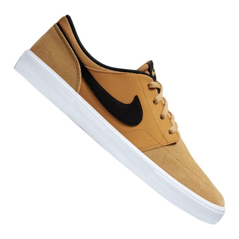 Nike Sb Solarsoft Portmore Ii M 880266-700 shoe brown