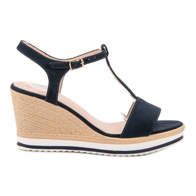 Anesia Paris Light Navy Blue Sandals