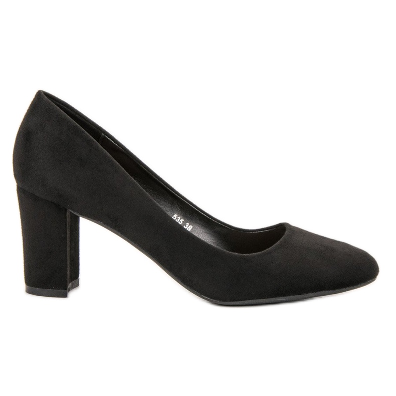 Queen Vivi Suede Pumps black Queen Vivi Suede Pumps black