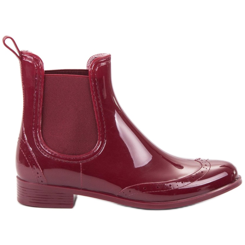 Kayla Maroon galoshes red Kayla Maroon galoshes red