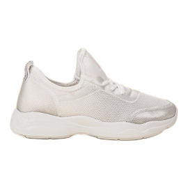 SHELOVET Slip-on Sports Shoes white