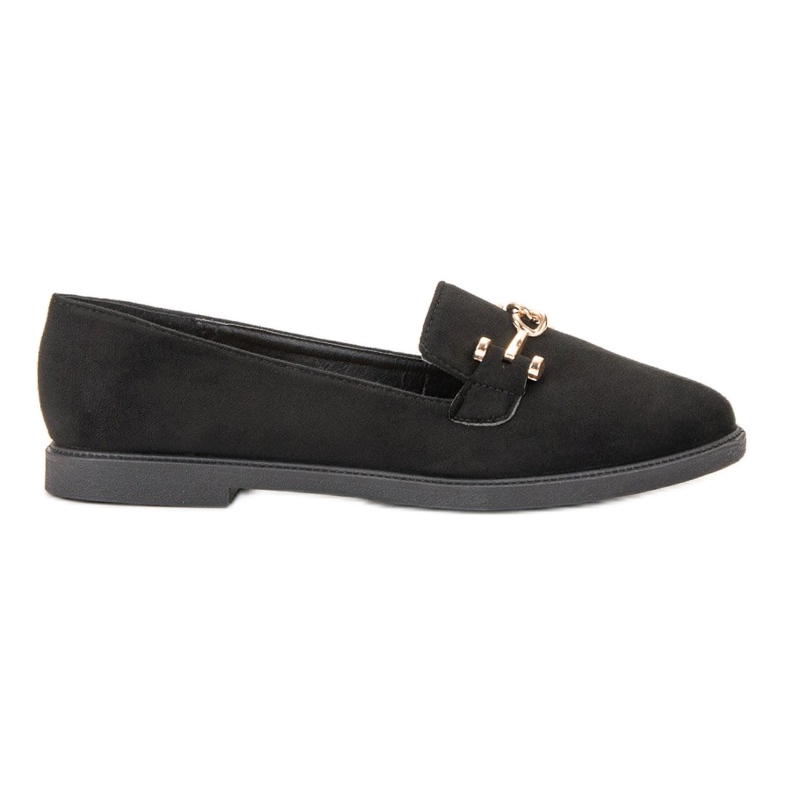 SHELOVET Suede Lords black