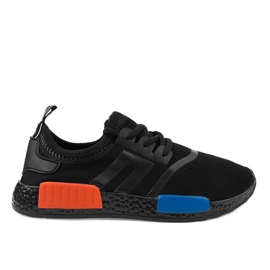 Black MD01B-2 sports shoes