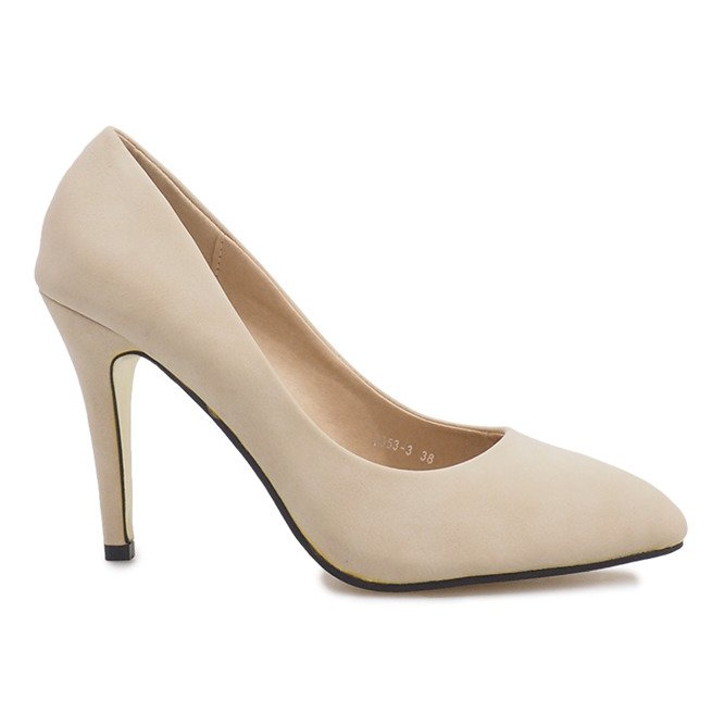 Beige Florence Classic Heels