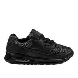 Black sports shoes sneakers B306A-61S Black sports shoes sneakers B306A-61S