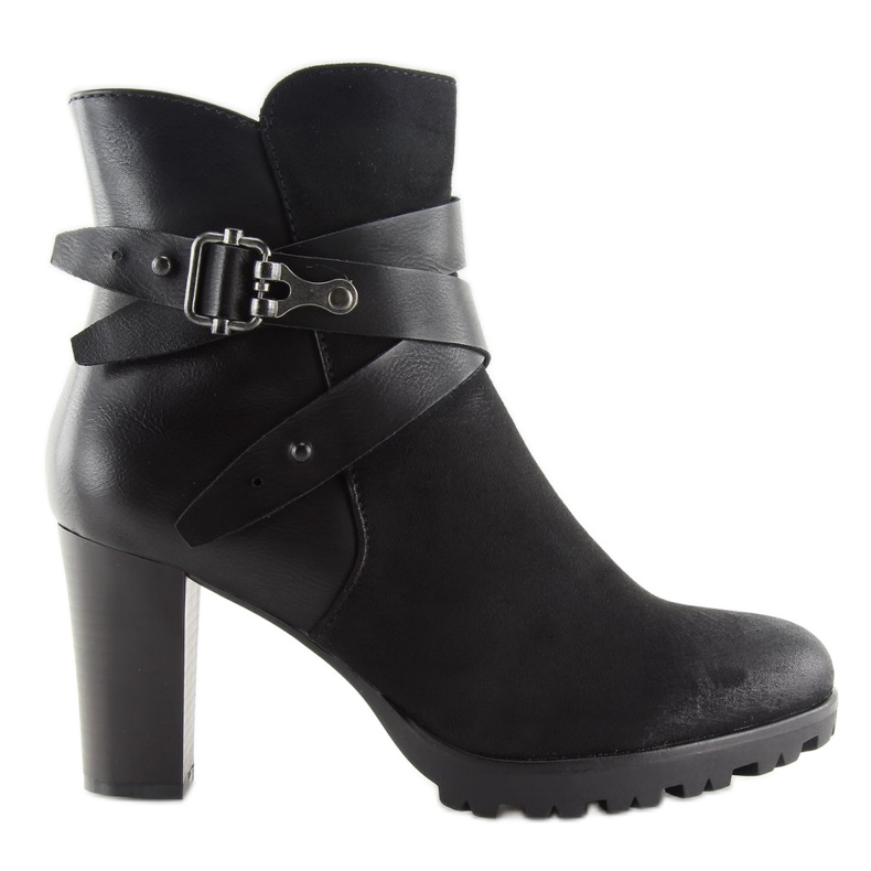 Black 8287 Black high heels