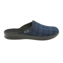 Befado men's shoes pu 548M010 navy blue blue