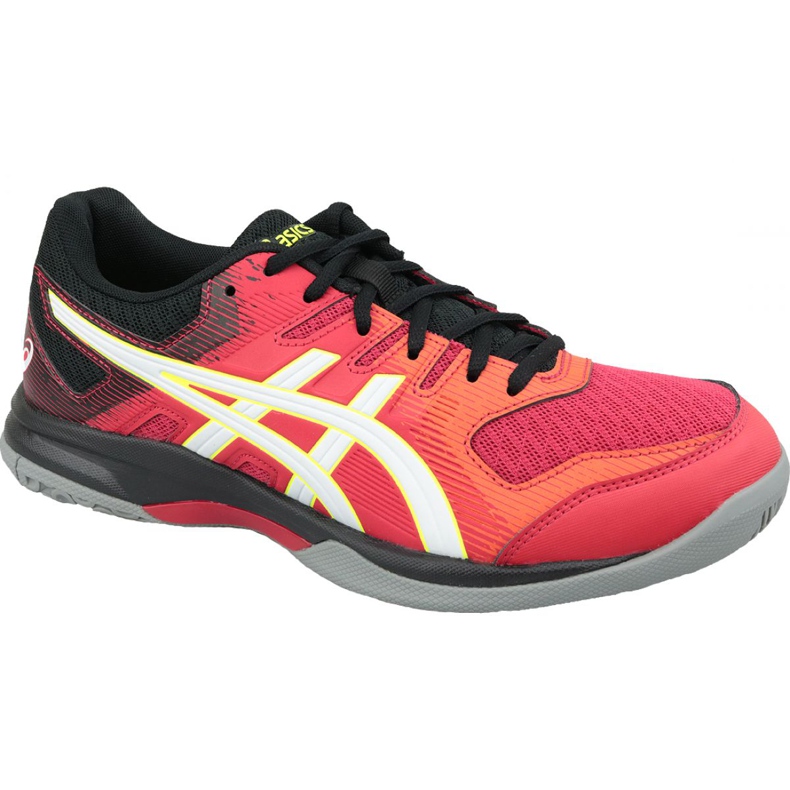 Asics Gel-Rocket 9 M 1071A030-600 volleyball shoes red multicolored Asics Gel-Rocket 9 M 1071A030-600 volleyball shoes red multicolored