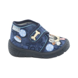 Befado children's shoes 529P106 navy blue blue Befado children's shoes 529P106 navy blue blue