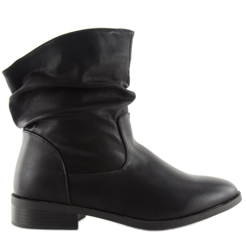 Black women's black boots 1127-PA Black Black women's black boots 1127-PA Black