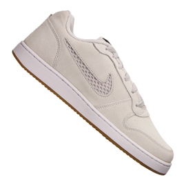 Nike Ebernon Low Prem M AQ1774-002 shoe beige