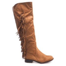 Warm Suede Boots Boho B13H Camel brown Warm Suede Boots Boho B13H Camel brown