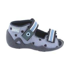 Befado blue children's shoes 250P079 navy blue