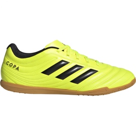Adidas Copa 19.4 In M F35487 football boots black yellow
