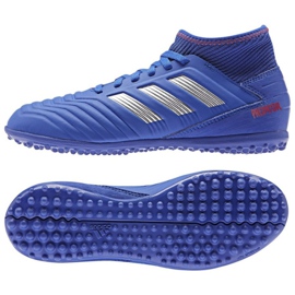 Adidas Predator 19.3 Tf Jr CM8546 blue shoes