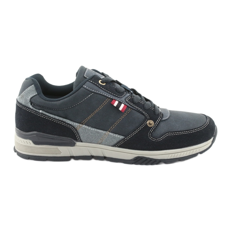 American Club AA08 navy blue sports shoes grey American Club AA08 navy blue sports shoes grey