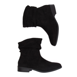 Black women's boots Z192 Black