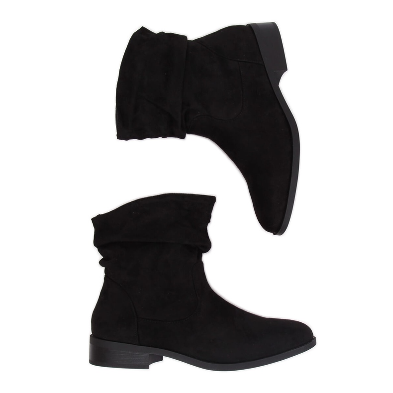 Black women's boots Z192 Black