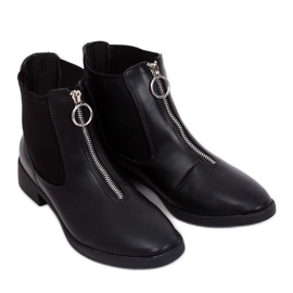 Black Jodhpur boots YF0531 Black