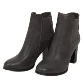 Classic gray high heels gray 88097 Gray grey
